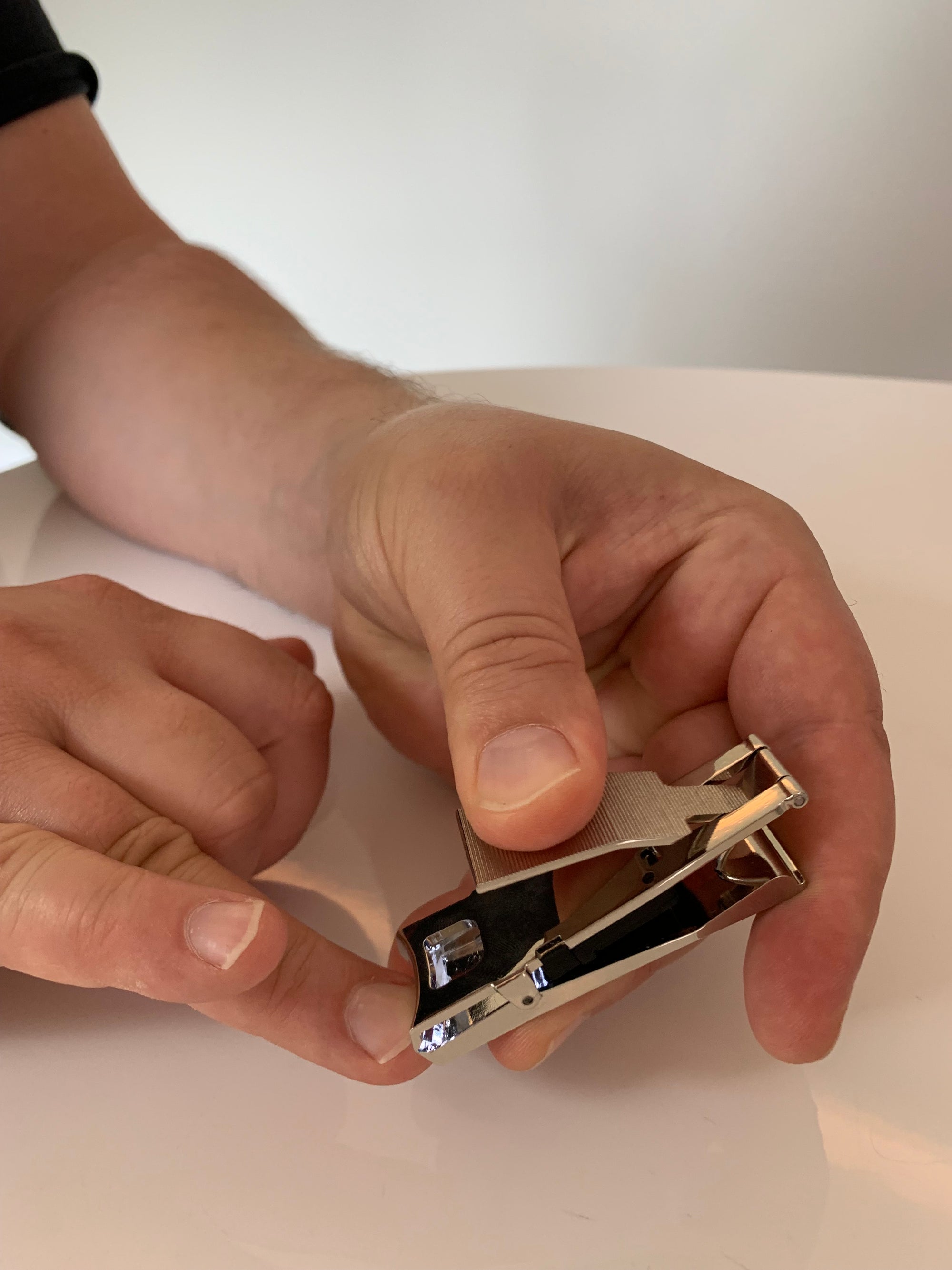 Nail Clippers w/Light, Nail File, Ergonomic Grip, Nail Catcher & Magnifying Glass