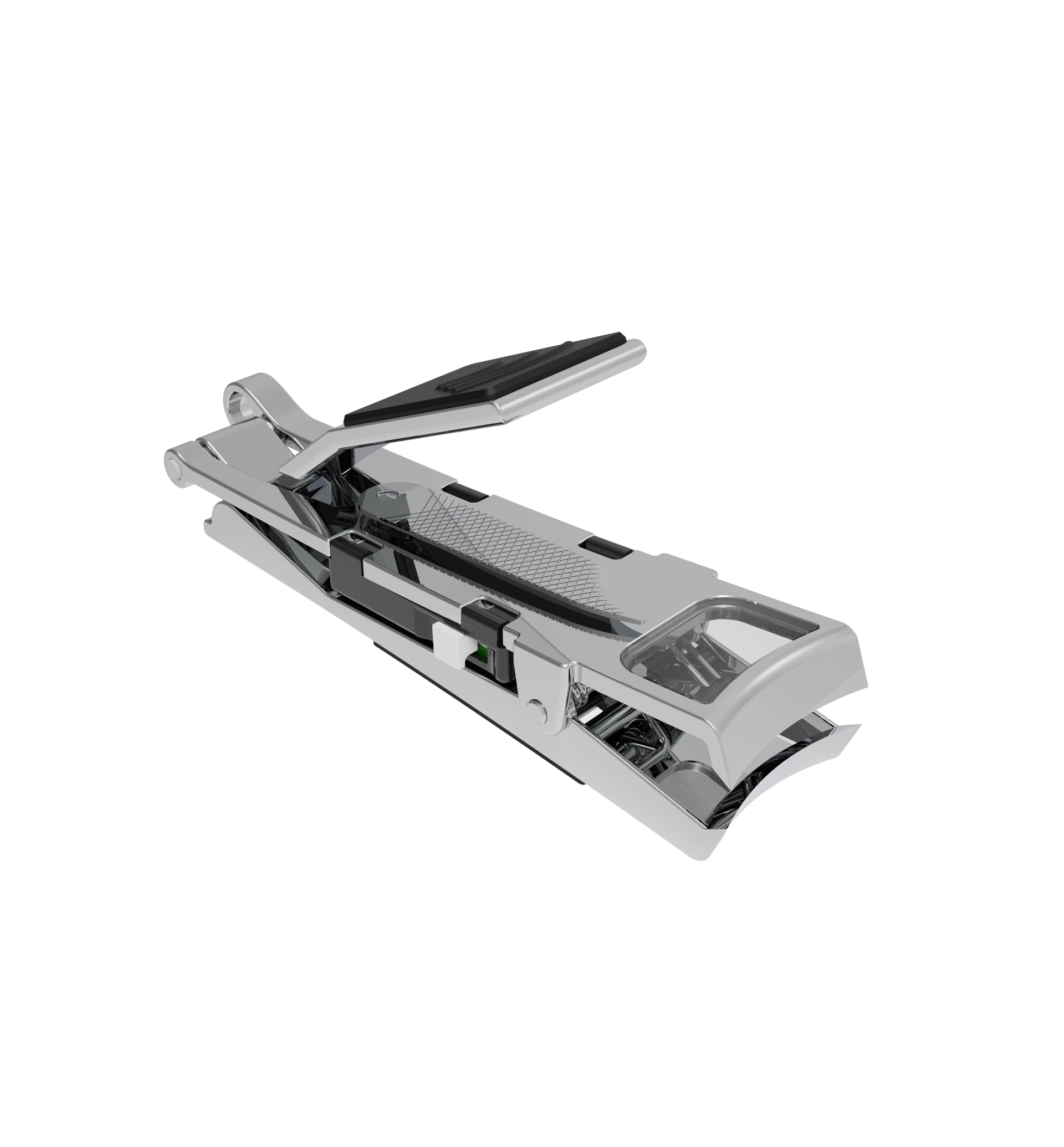 Nail Clippers w/Light, Nail File, Ergonomic Grip, Nail Catcher & Magnifying Glass