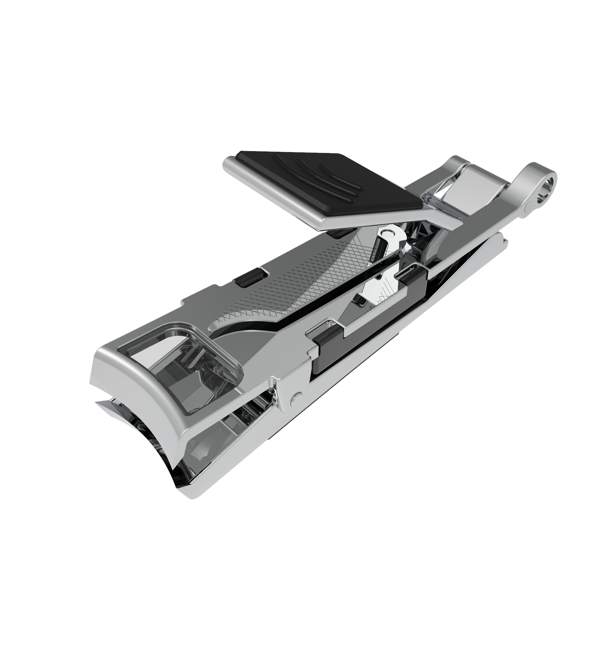 Nail Clippers w/Light, Nail File, Ergonomic Grip, Nail Catcher & Magnifying Glass